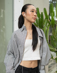 Checkered Button-Down Shirt