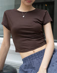 Open-Back Cropped Top