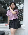 Pleated Mini Skirt