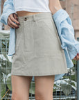 Utility Mini Skirt