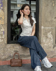 Short-Sleeve Fitted Shirt