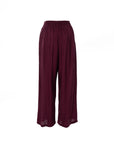 Fluid Wide-Leg Drape Pants