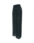 Fluid Wide-Leg Drape Pants