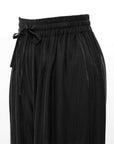 Fluid Wide-Leg Drape Pants