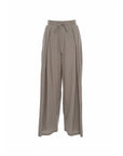 Pleated Wide Leg Trouser