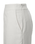 Front-Seam Wide-Leg Trouser