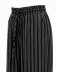 Pinstripe Drawstring Pants
