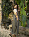 Midi-Length Tank Dress