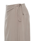 Wrap Midi Skirt