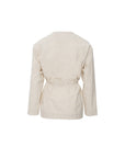 Cinch Waist Utility Blazer
