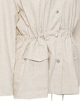 Cinch Waist Utility Blazer