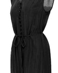 Sheer Textured Tunic Top