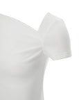 Asymmetric Cutout Top