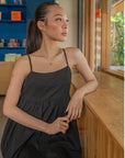 Sleeveless Textured Doll Dress