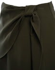 Drape Mini Wrap Skort