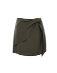 Drape Mini Wrap Skort