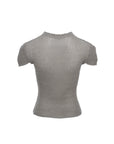 Mock Neck Textured Knit Top