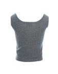 Scoop Neck Knit Tank Top