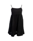 Sleeveless Textured Doll Dress
