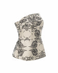 Floral Peplum Top