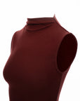 Essential High Neck Knit Top