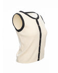 Contrast Trim Knit Tank