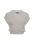Relaxed V-Neck Knit