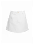 Soft A-Line Mini Skirt