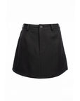 Soft A-Line Mini Skirt