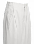 Pleated Wide-Leg Pants