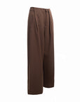 Pleated Wide-Leg Pants