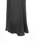 Satin Bias Midi Skirt