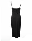 Minimal Slip Midi Dress