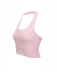 Double Layered Halter Neck Crop Top
