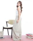 Pleated Wide-Leg Trousers