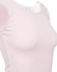 Lace Trim Ribbed Tank Top