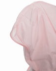 Gathered Cape Sleeve Blouse