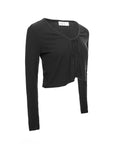 Tie-Front Cardigan