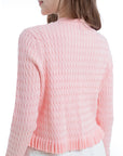 Cable-Knit Cardigan
