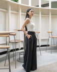 Drawstring Wide-Leg Pants