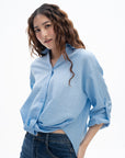 Collar Wrap Shirt