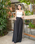 Drawstring Wide-Leg Pants