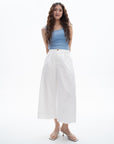 Wide-Leg Cropped Pants