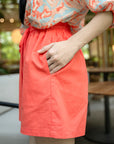 Drawstring Linen Shorts