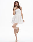 Embroided Mini Dress