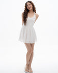 Embroided Mini Dress