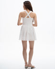 Embroided Mini Dress