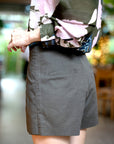 Wrap Front Mini Skort