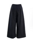 Wide-Leg Cropped Pants