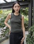 Striped Rib Tank Top